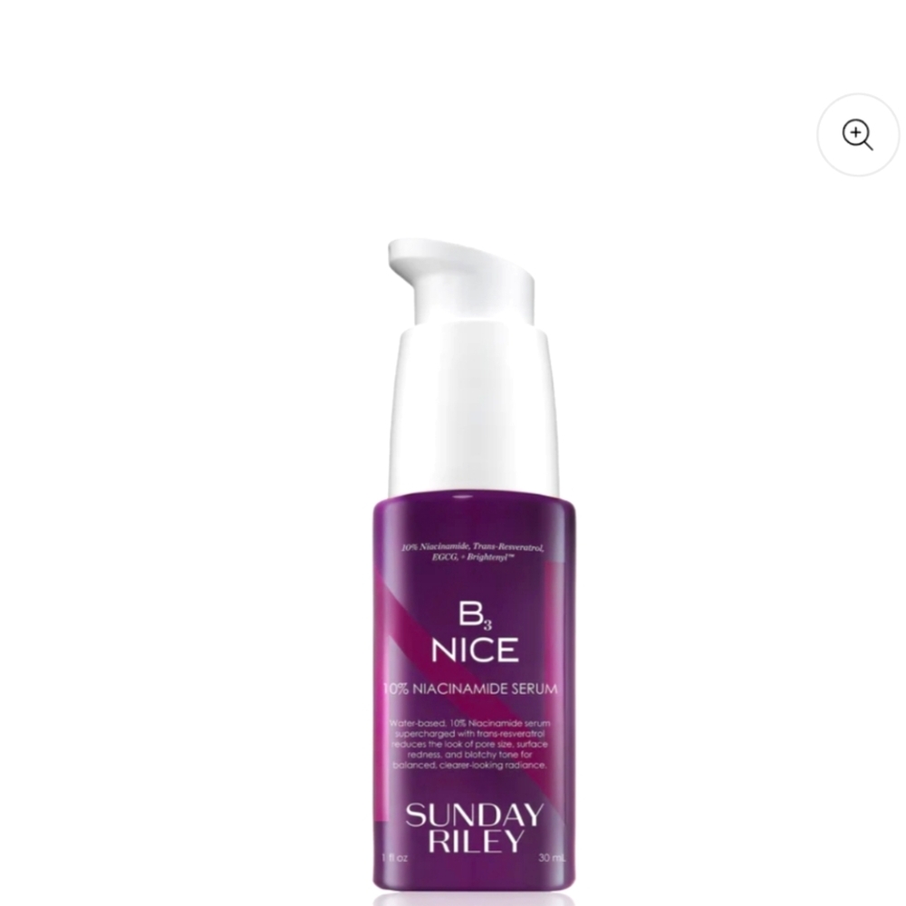 Sunday Riley “B Nice” 10% Niacinamide Serum 1 oz New in box